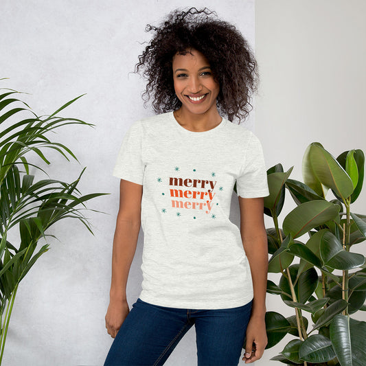 Merry, merry, merry holiday t-shirt