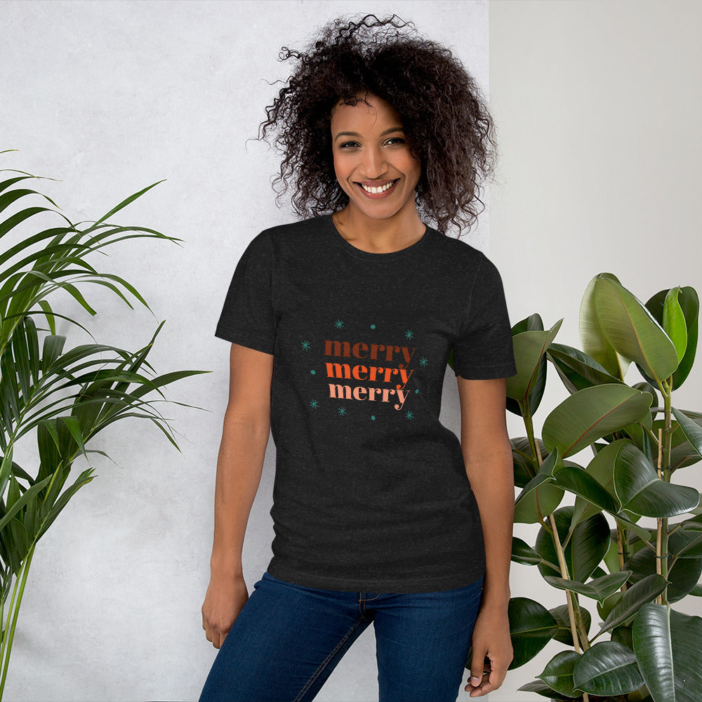 Merry, merry, merry holiday t-shirt