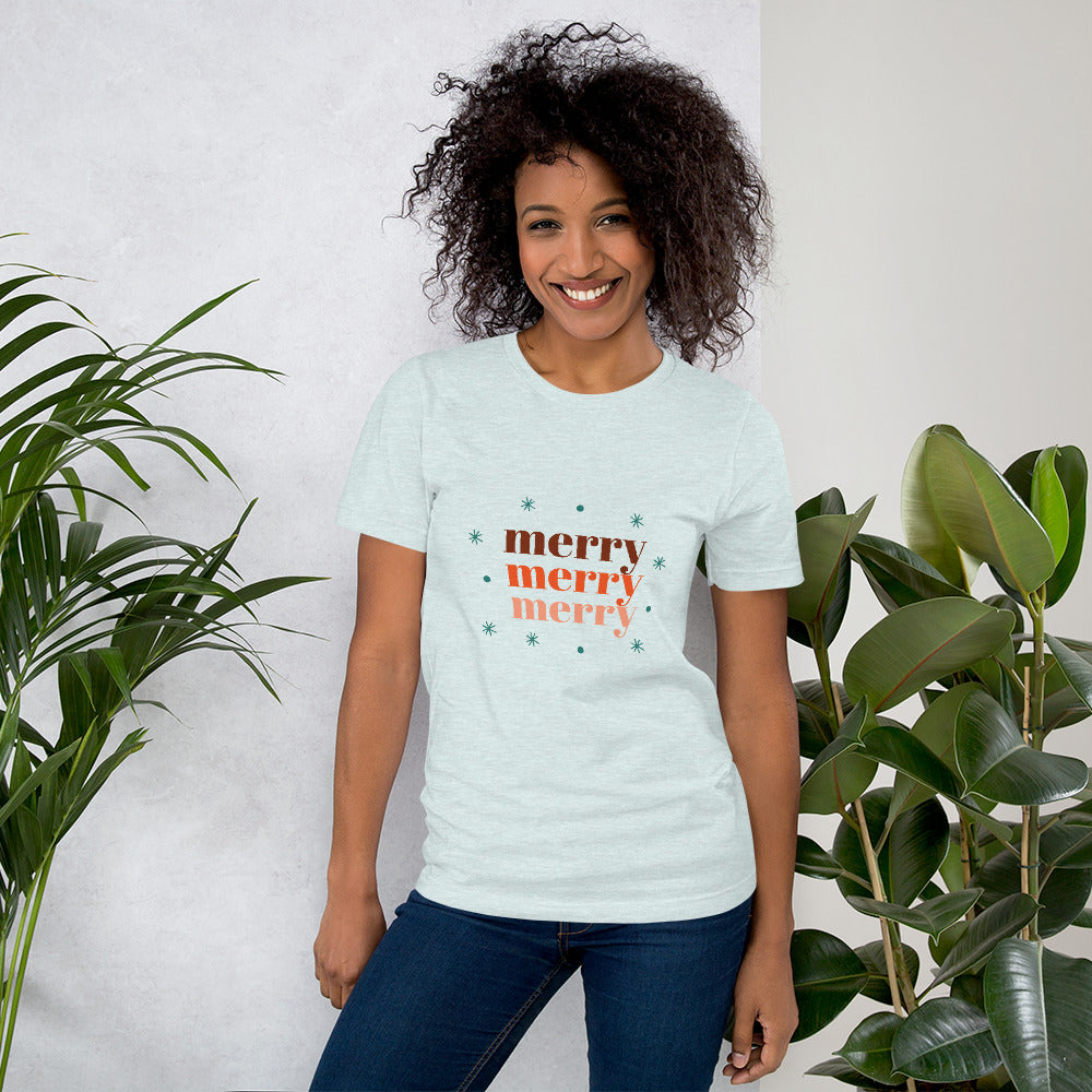 Merry, merry, merry holiday t-shirt