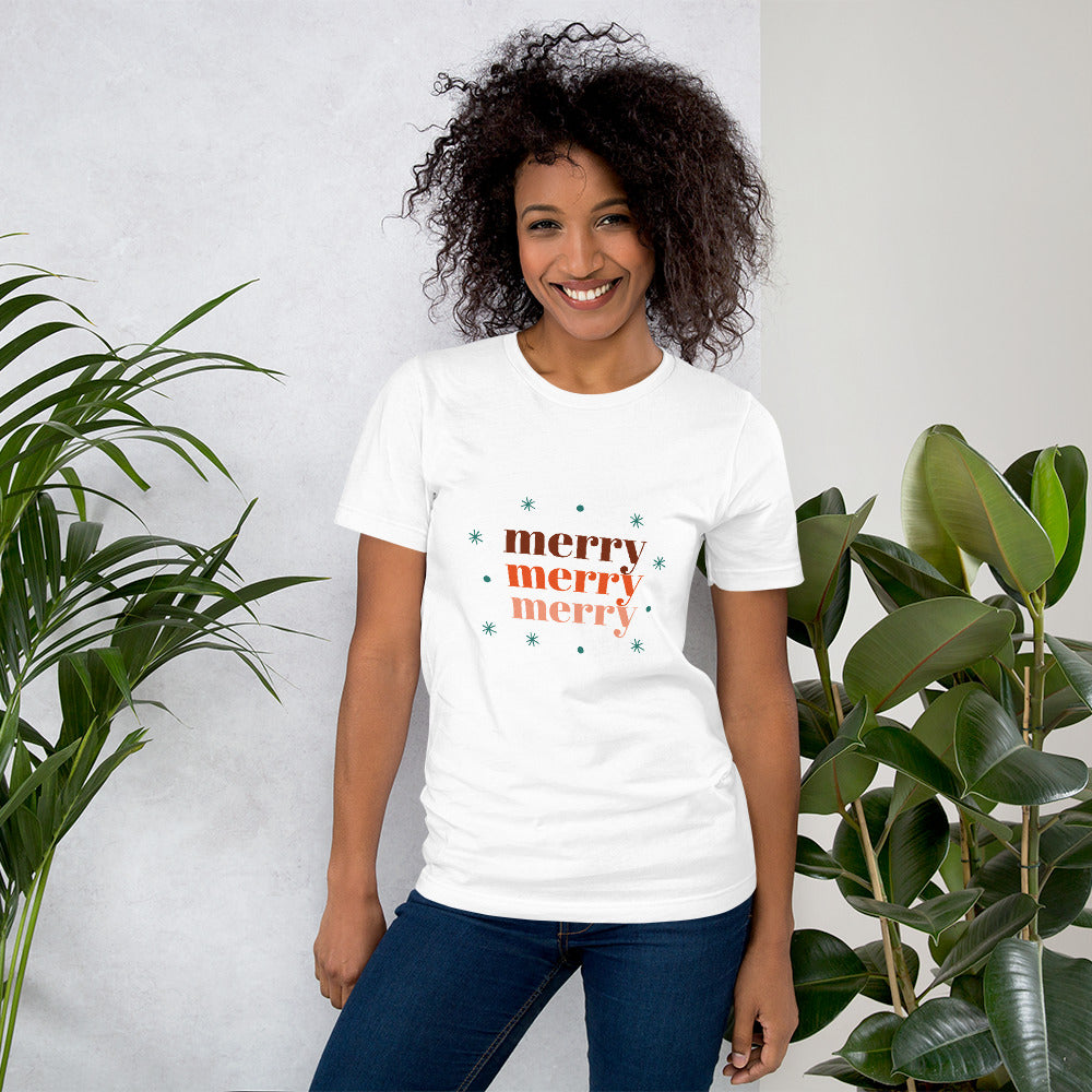 Merry, merry, merry holiday t-shirt