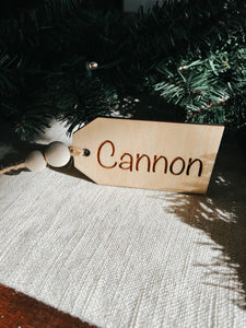 Engraved Gift Tags / Stocking Tags